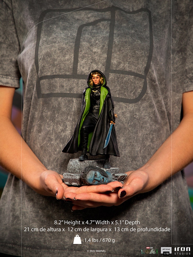 Marvel Sylvie Variant 1:10 Scale Statue - Prototype Shown View 6