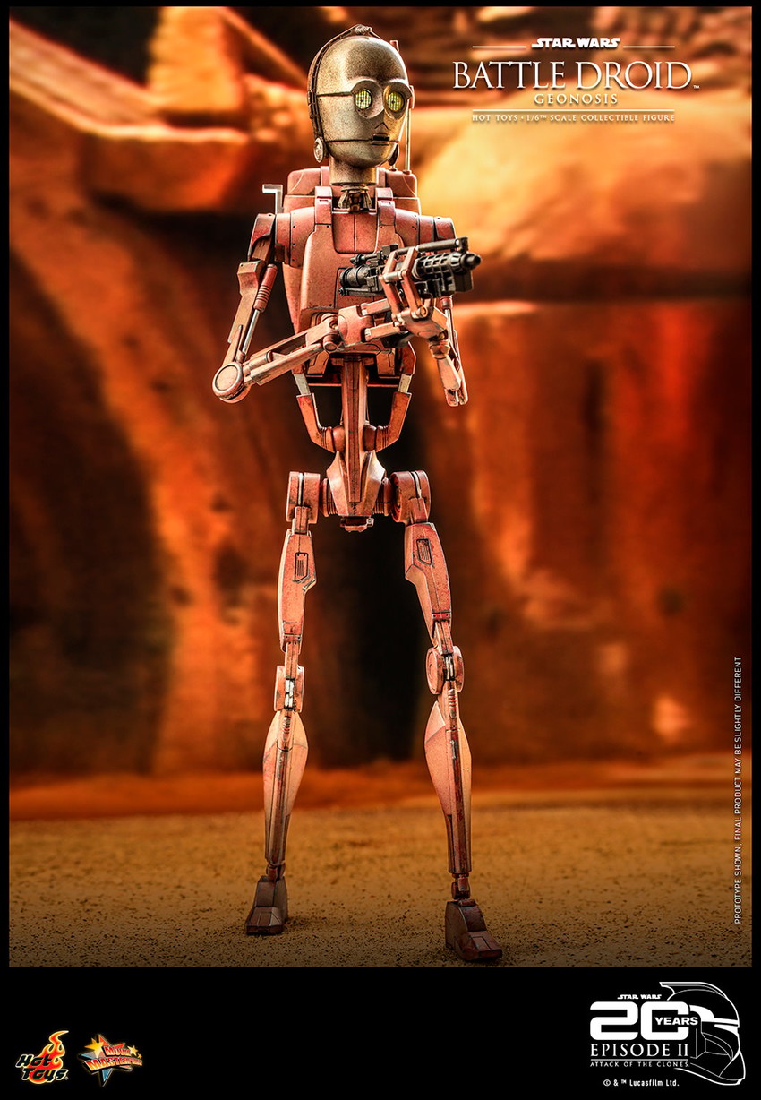 Battle Droid (Geonosis) Sixth Scale Figure by Hot Toys | Sideshow