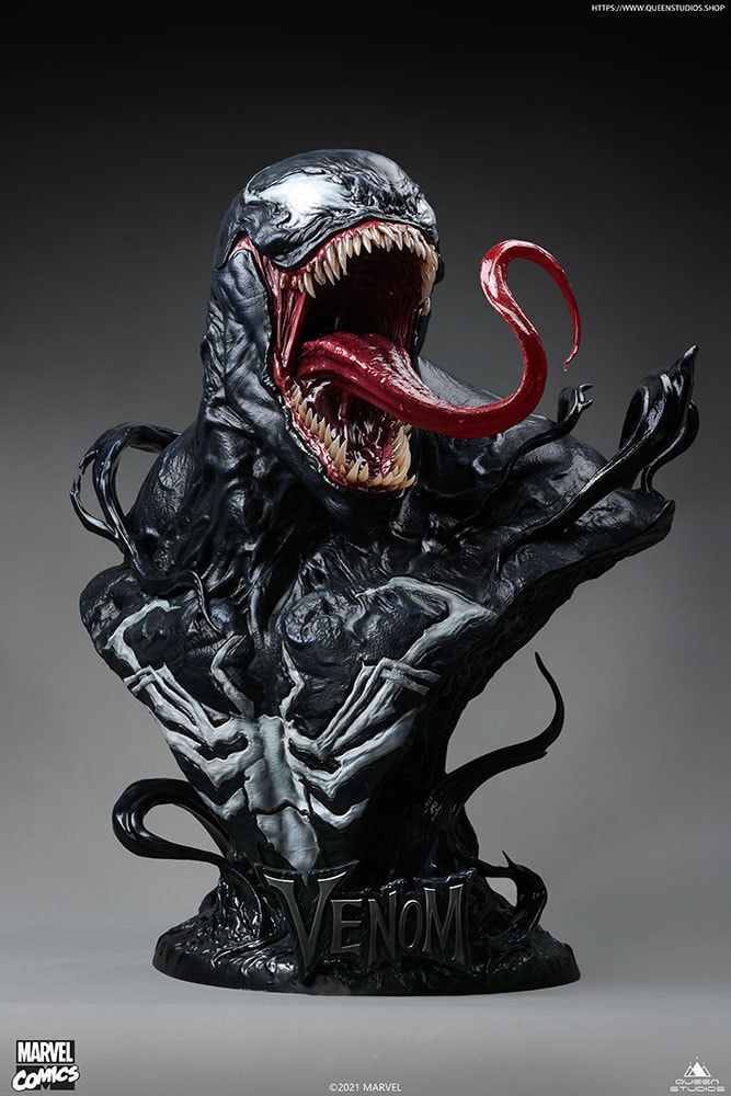 Marvel Venom Life-Size Bust - Prototype Shown View 6
