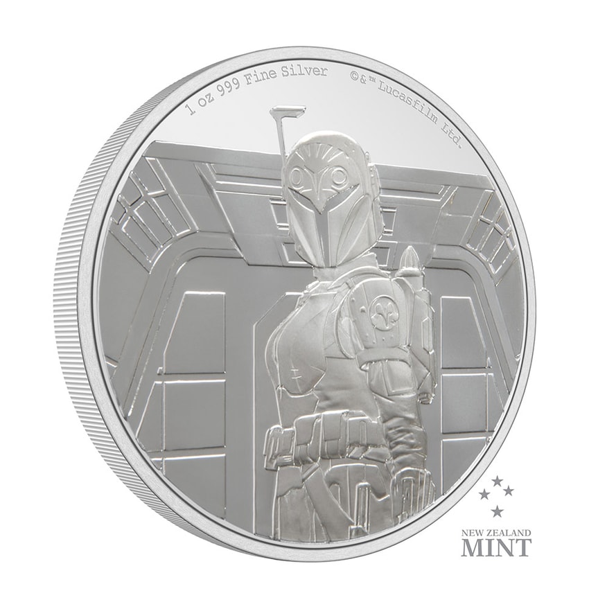 Bo-Katan Kryze 1oz Silver Coin- Prototype Shown