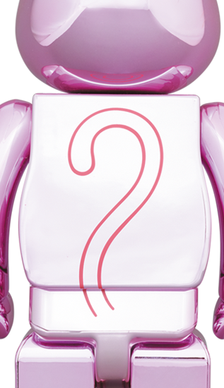 Be@rbrick Pink Panther (Chrome Ver.) 100% & 400%- Prototype Shown