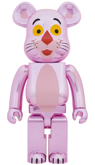 Be@rbrick Pink Panther (Chrome Ver.) 1000%- Prototype Shown
