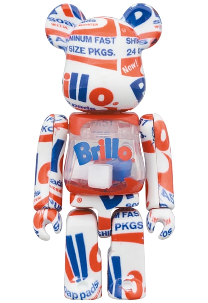 Be@rbrick Andy Warhol "Brillo" 2022 100% & 400%- Prototype Shown