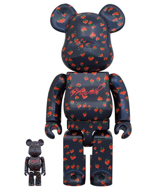 Be@rbrick MUVEIL "Strawberry" 100% & 400%- Prototype Shown