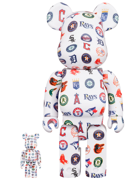 Be@rbrick MLB American League 100% and 400% set- Prototype Shown