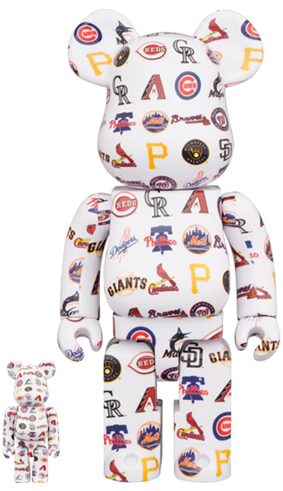 Be@rbrick MLB National League 100% and 400% set- Prototype Shown