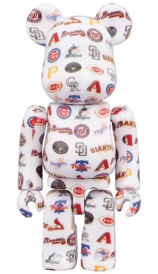 Be@rbrick MLB National League 100% and 400% set- Prototype Shown