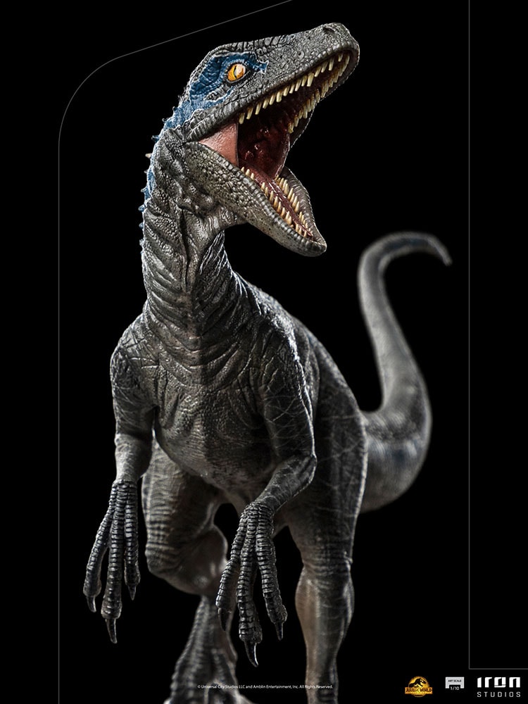 Jurassic World Dominion Blue 1:10 Scale Statue - Prototype Shown View 2