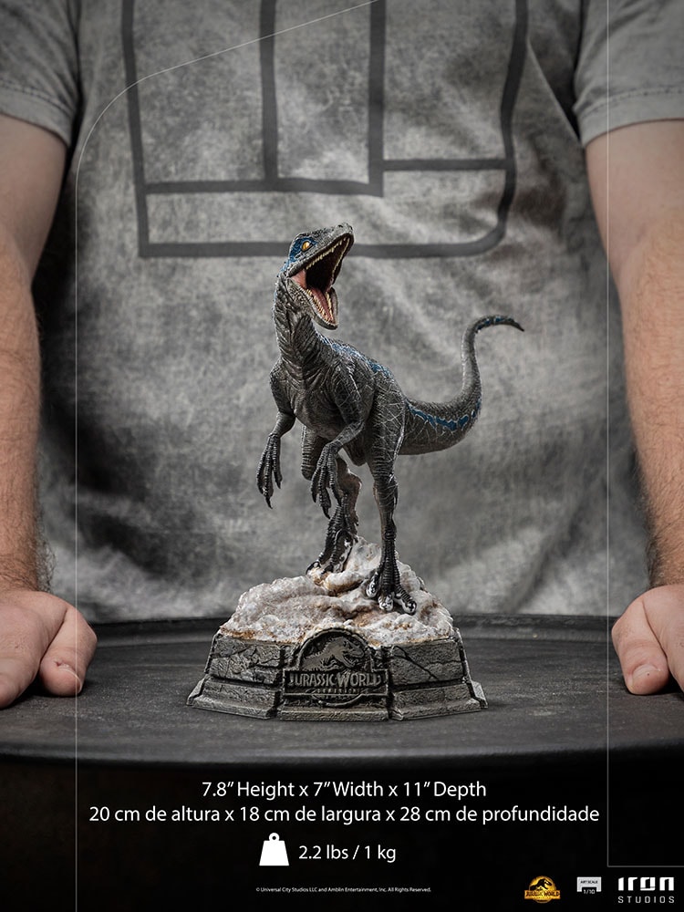 Jurassic World Dominion Blue 1:10 Scale Statue - Prototype Shown View 5