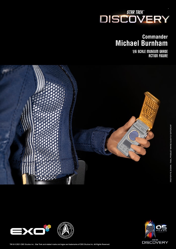 Star Trek Michael Burnham Sixth Scale Figure - Prototype Shown View 6