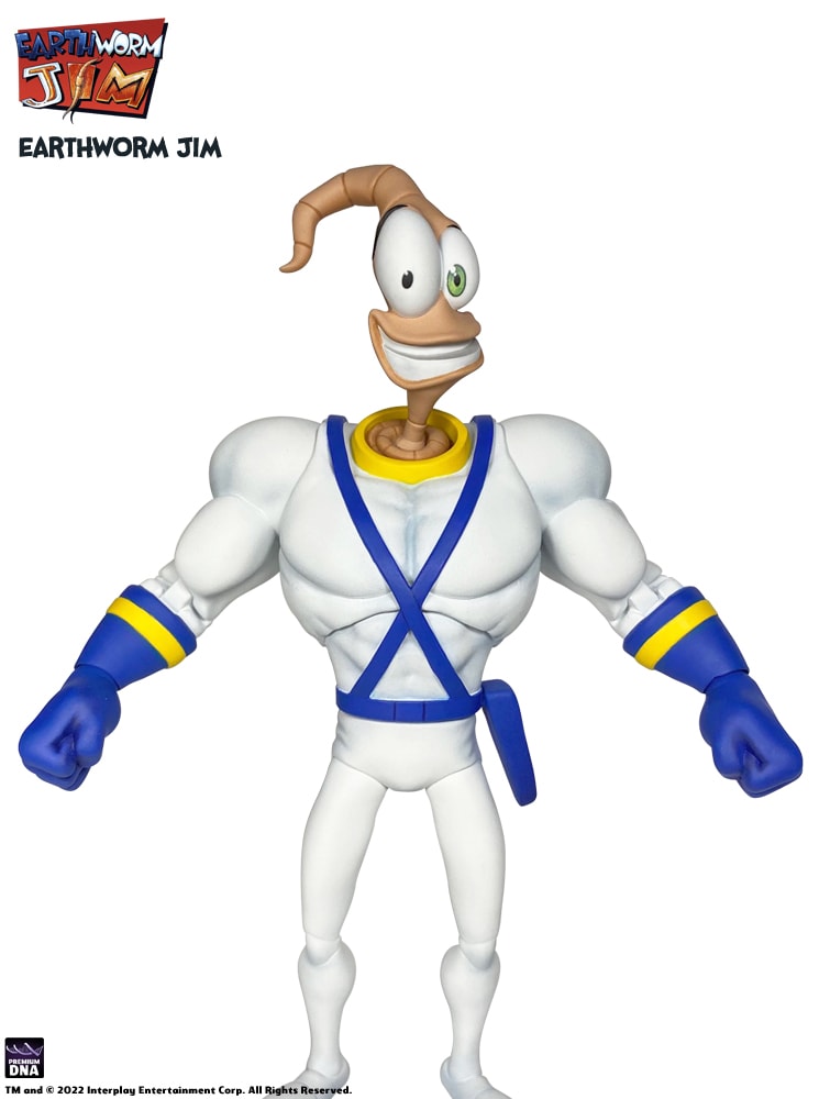 Earthworm Jim Earthworm Jim & Snott Action Figure - Prototype Shown View 6