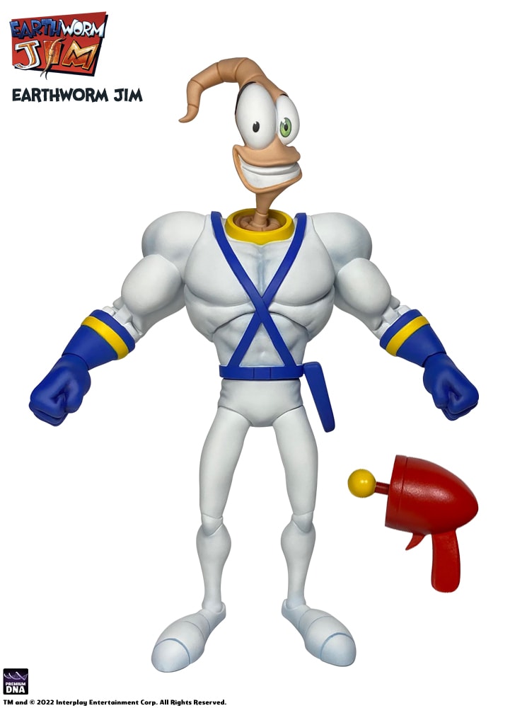 Earthworm Jim Earthworm Jim & Snott Action Figure - Prototype Shown View 4