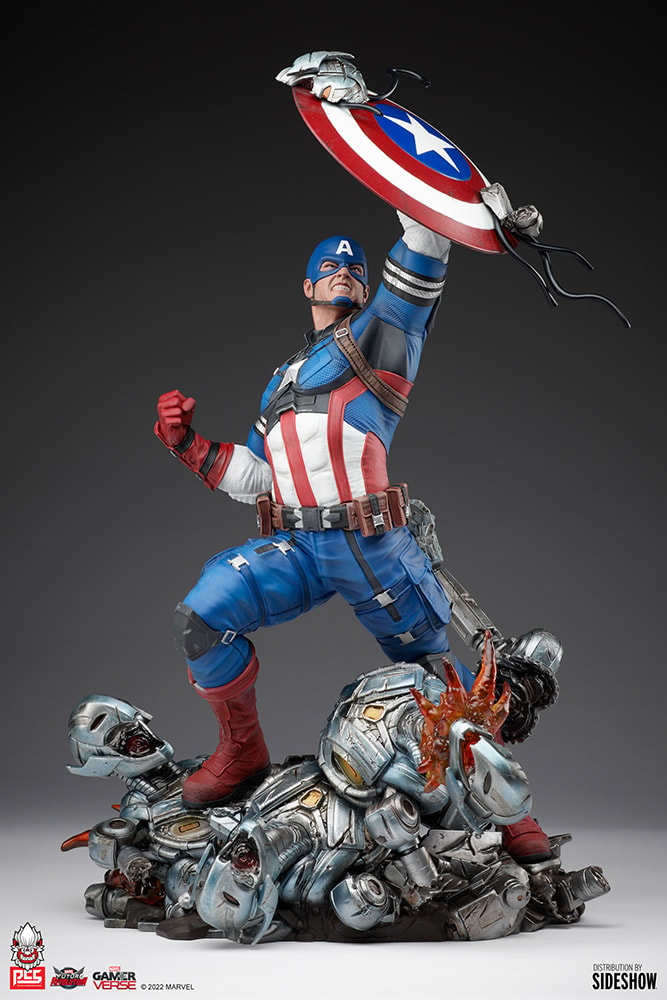 Marvel Captain America Statues - Prototype Shown View 2