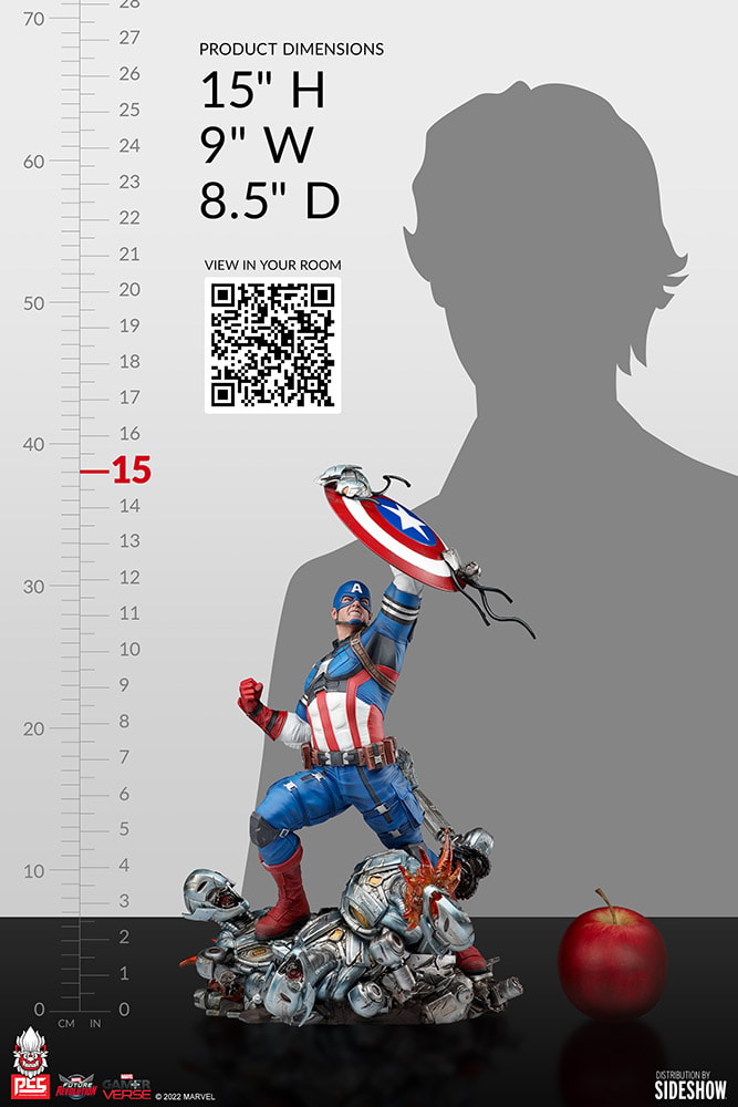 Marvel Captain America Statues - Prototype Shown View 3