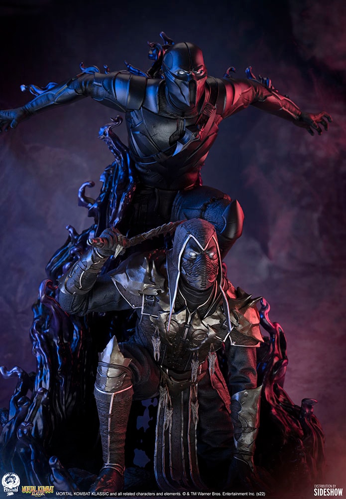 Mortal Kombat Noob Saibot Quarter Scale Statue - Prototype Shown View 2