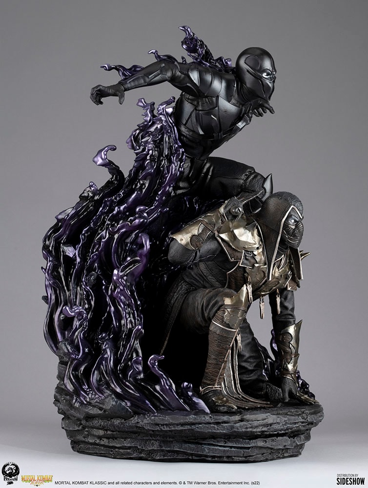 Mortal Kombat Noob Saibot Quarter Scale Statue - Prototype Shown View 6