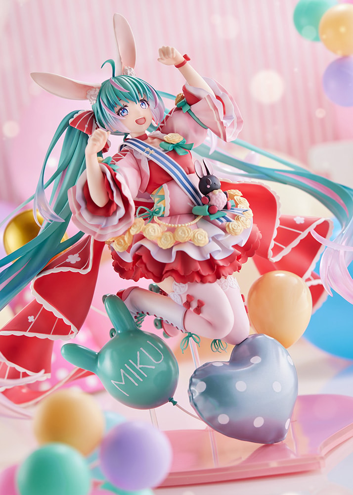 Spiritale Hatsune Miku - Birthday 2021 (Pretty Rabbit Version) PVC Figure - Prototype Shown View 5