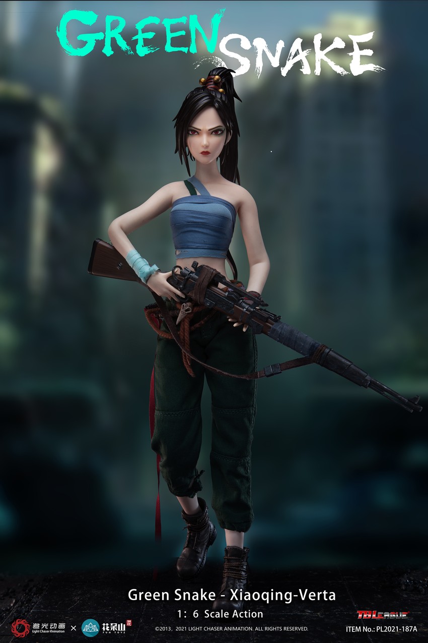 Green Snake - Xiaoqing-Verta- Prototype Shown