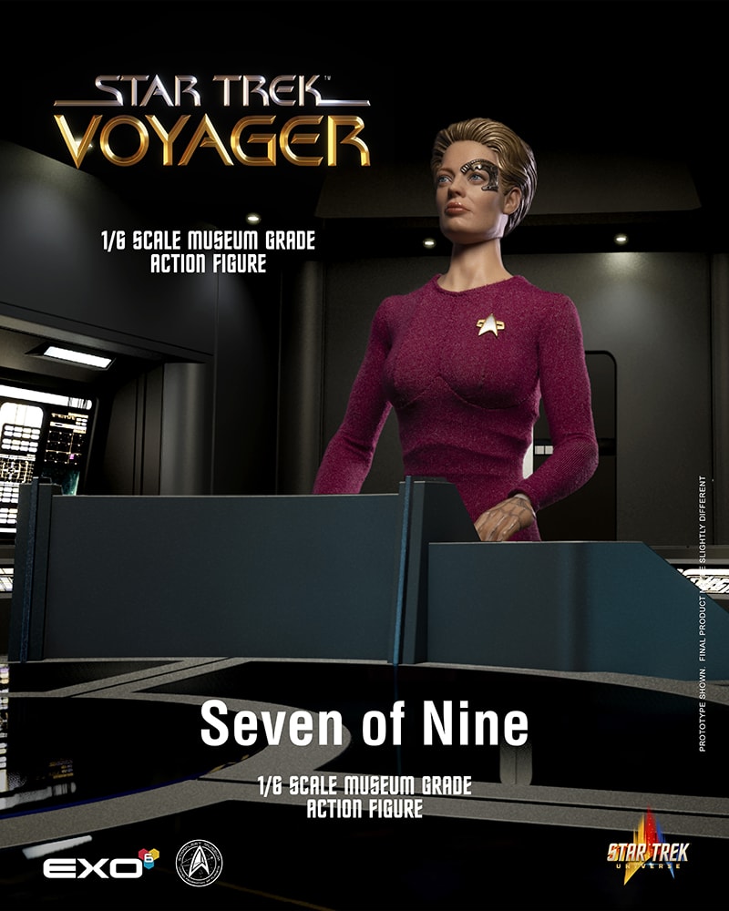 Star Trek Seven of Nine Sixth Scale Figure - Prototype Shown View 3