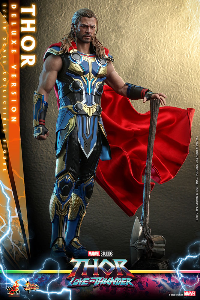 Marvel Thor (Deluxe Version) Sixth Scale Figure - Prototype Shown View 6