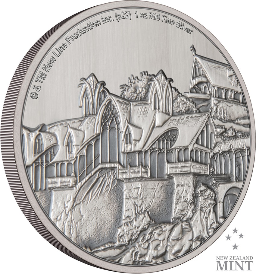 Rivendell 1oz Silver Coin- Prototype Shown
