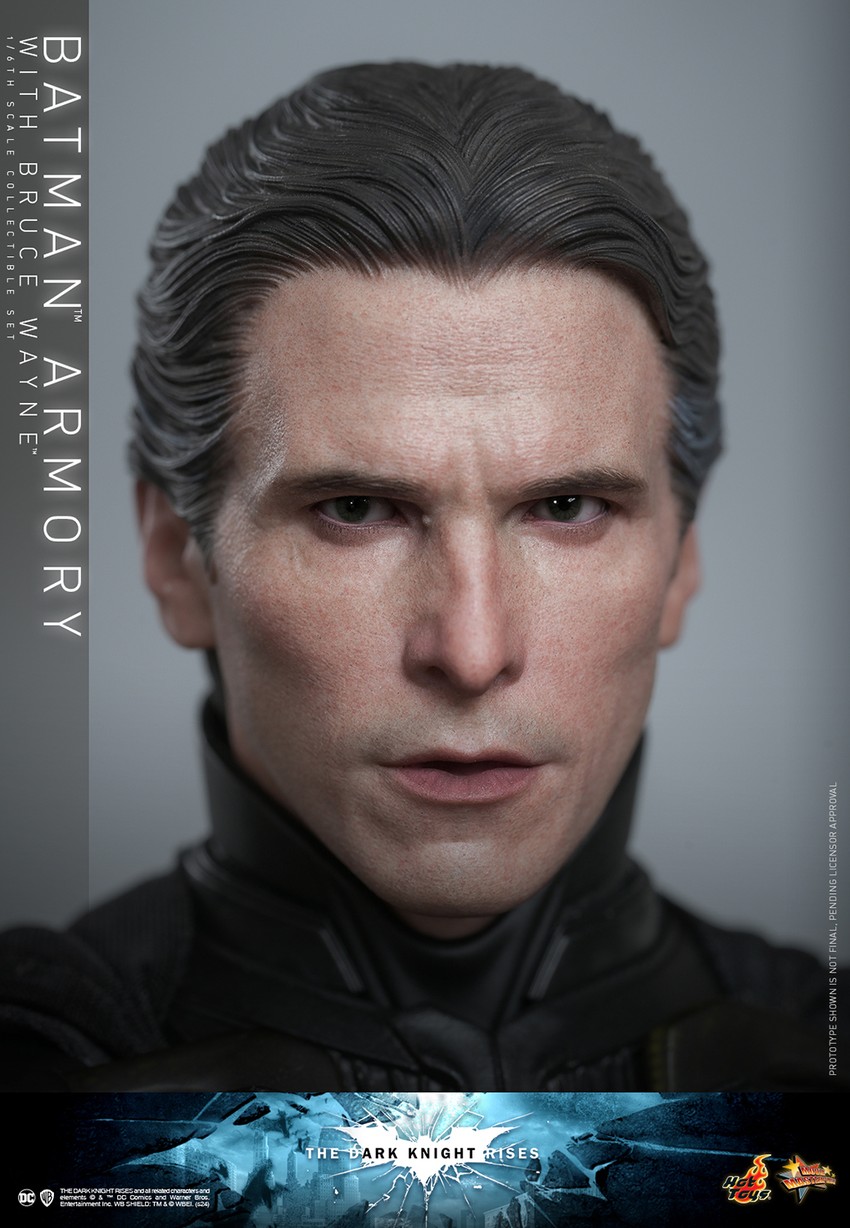 Batman Armory with Bruce Wayne Sixth Scale Figure Set by Hot