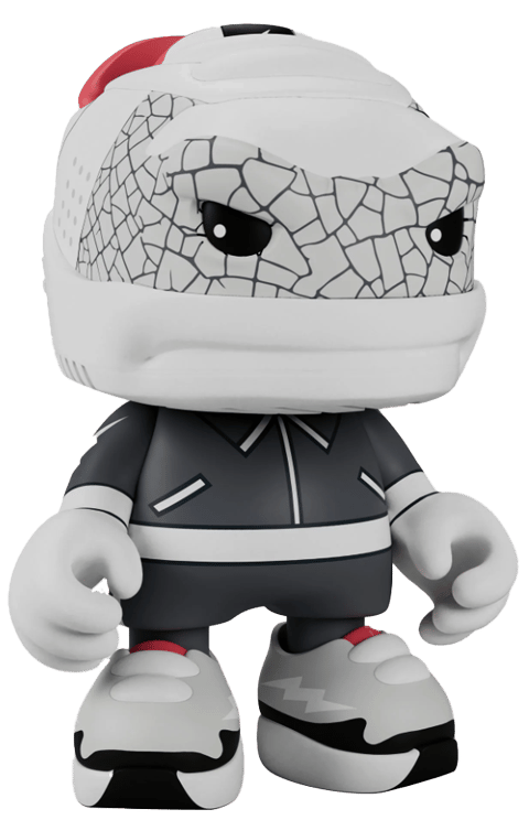 Shu Shudog "Cement" Designer Collectible Toy - Prototype Shown View 6