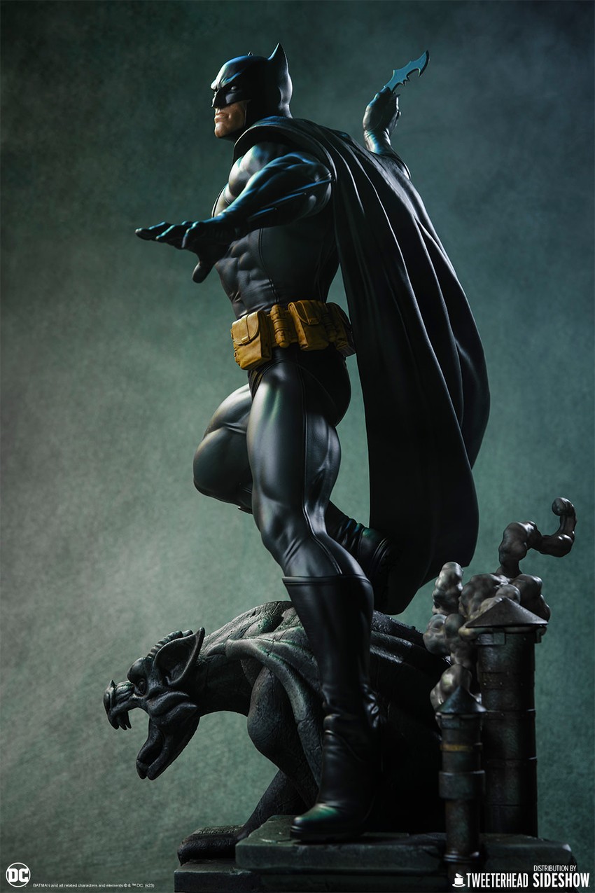 Batman Black and Gray Edition Sixth Scale Maquette by Tweeterhead