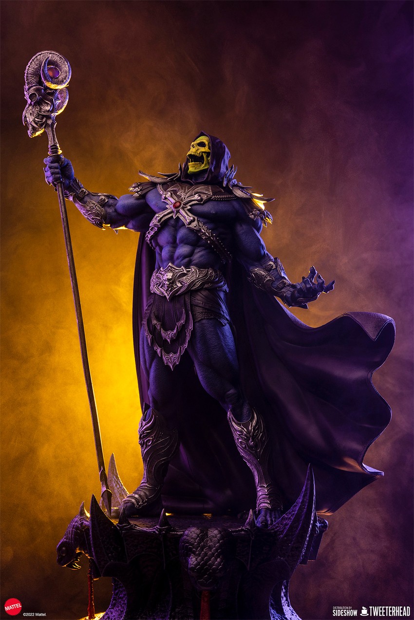Masters of the Universe Skeletor Legends Maquette  Collector Edition - Prototype Shown View 6