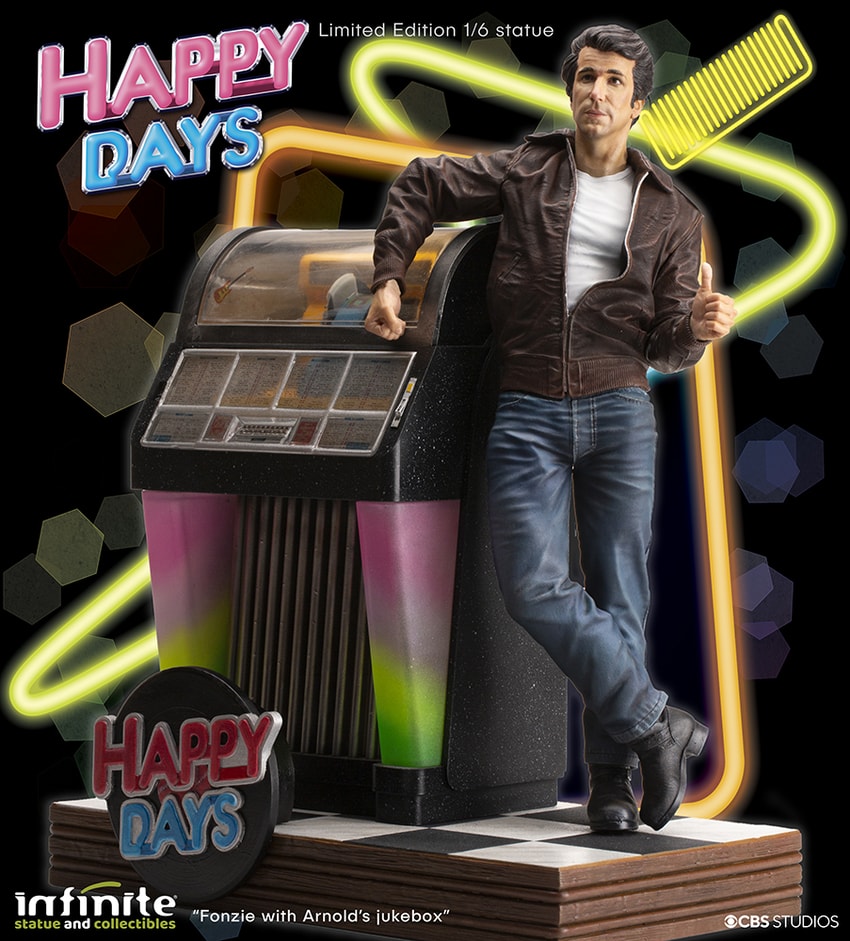 Happy Days Fonzie (Exclusive Edition) Statues  Exclusive Edition - Prototype Shown View 6