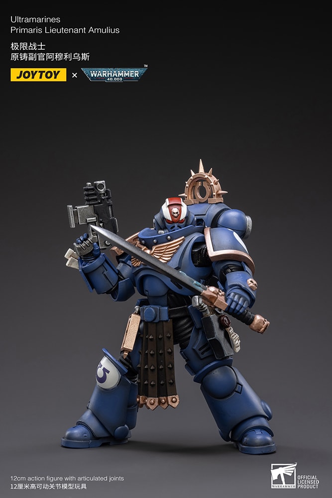 Ultramarines Primaris Lieutenant Amulius- Prototype Shown