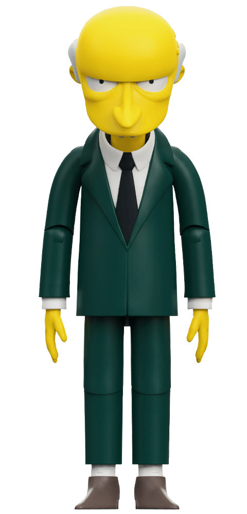 The Simpsons Montgomery Burns Action Figure - Prototype Shown View 6