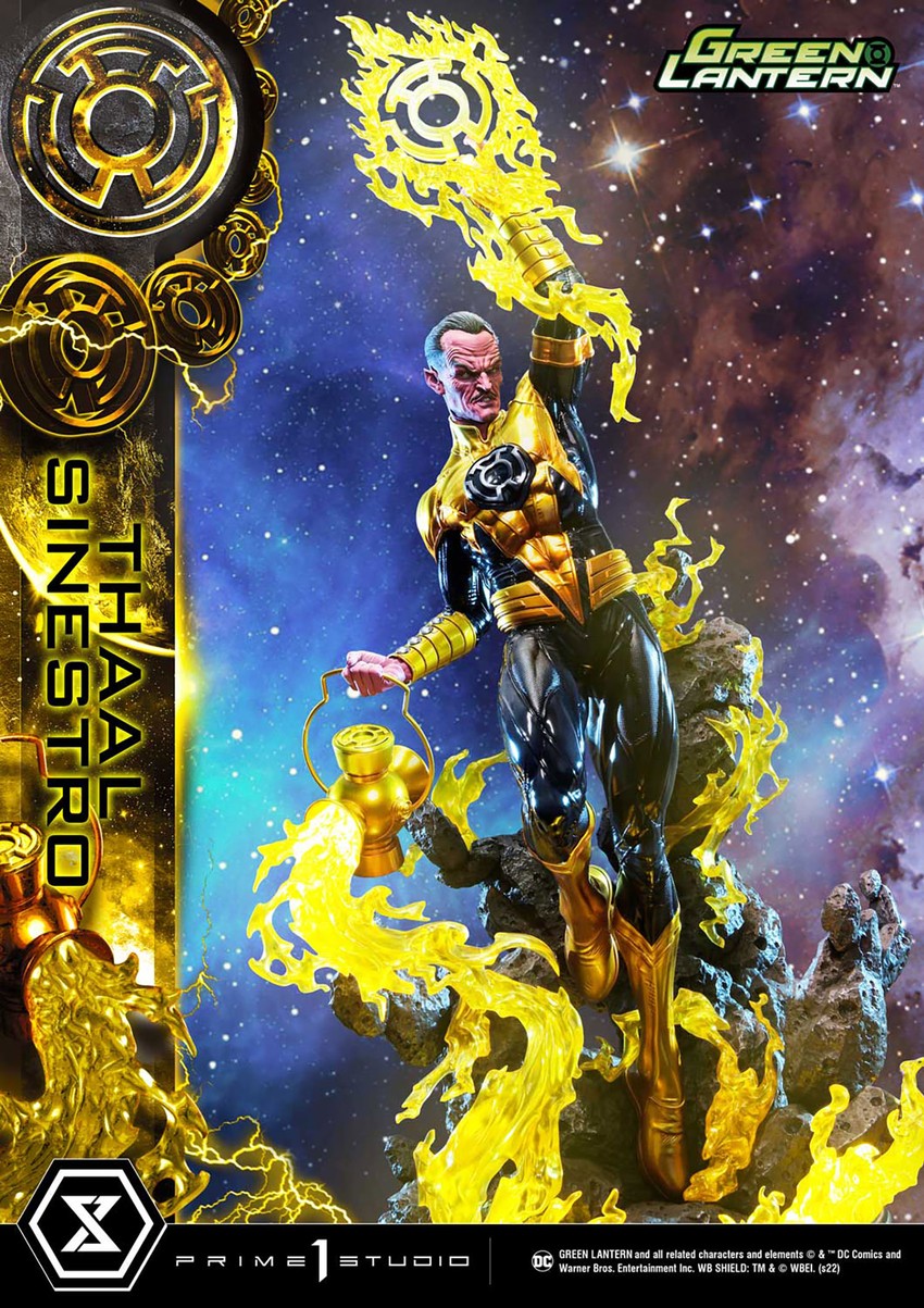 DC Comics Thaal Sinestro 1:3 Scale Statue - Prototype Shown View 3