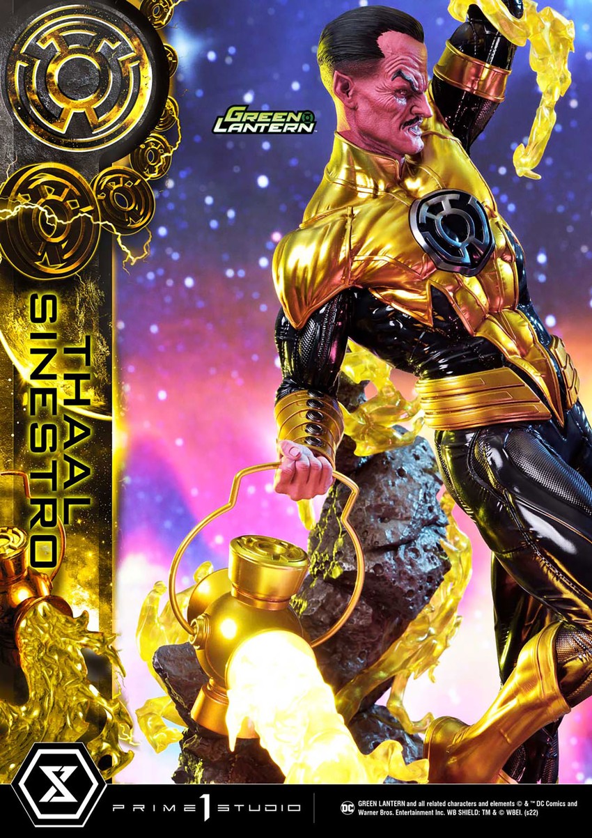 DC Comics Thaal Sinestro (Deluxe Version) 1:3 Scale Statue - Prototype Shown View 5