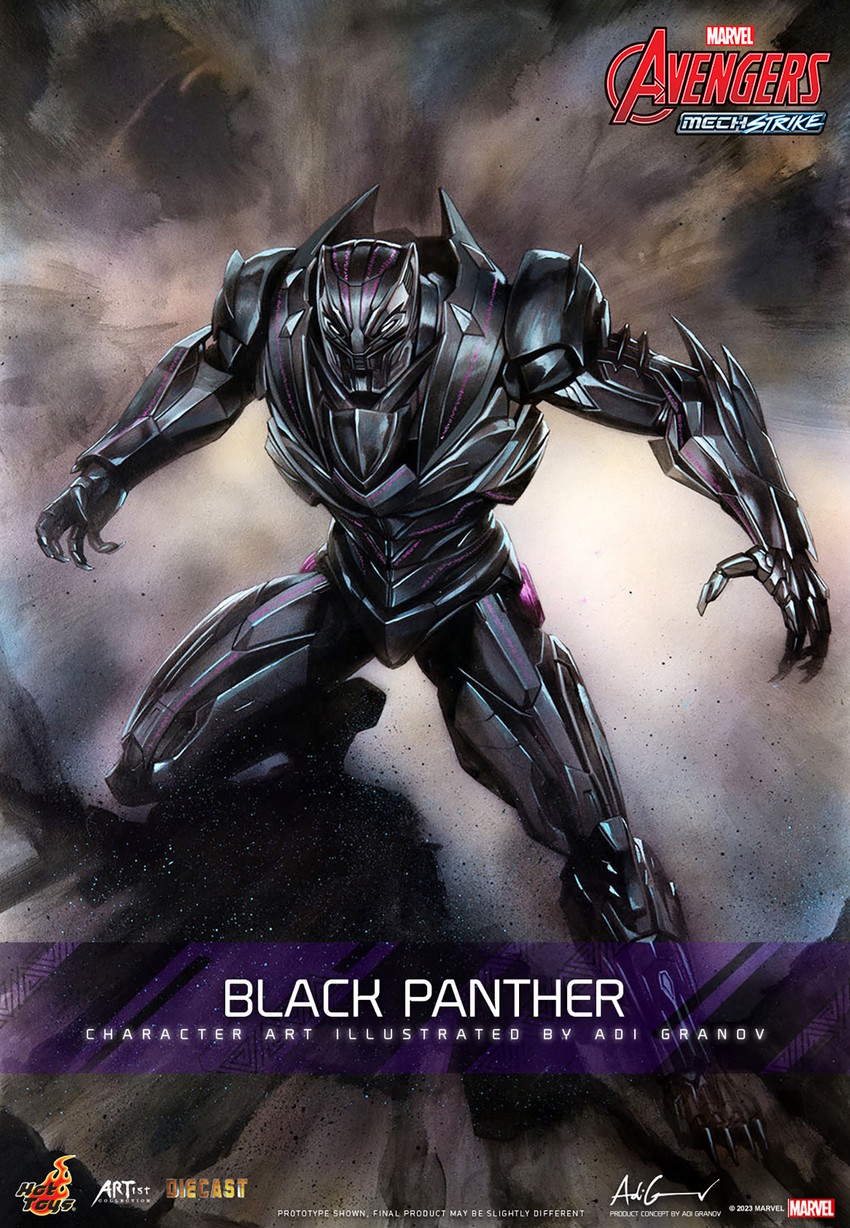 Black Panther Mech Strike Collectible Figure by Hot Toys Black Panther Mech Strike Collectible Figure by Hot Toys