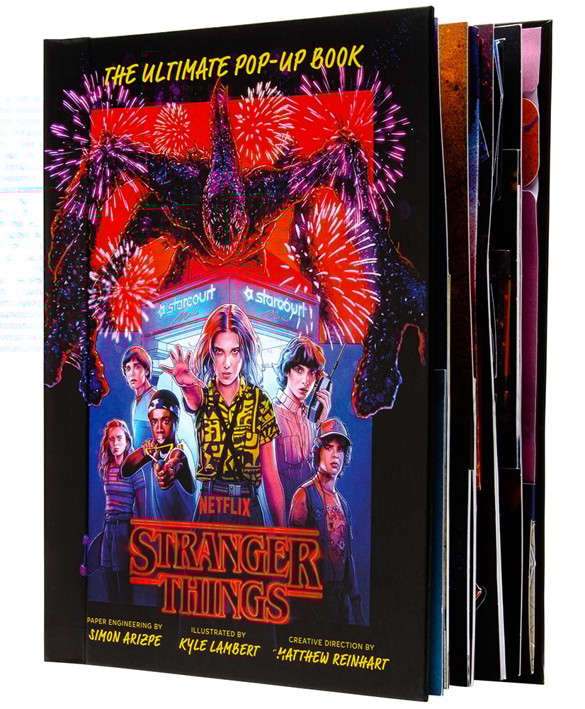 Stranger Things: The Ultimate Pop-Up Book- Prototype Shown