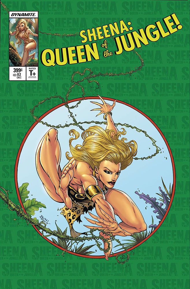 Sheena Queen of the Jungle #2 Jamie Biggs Metal Cover Variant- Prototype Shown View 1