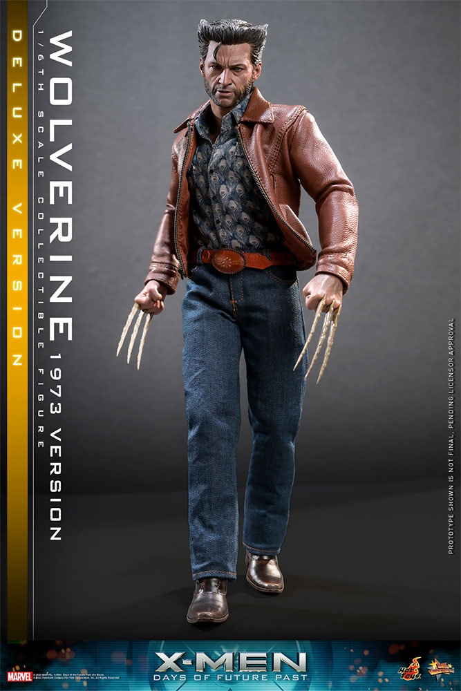 Marvel Wolverine (1973 Version) (Deluxe Version) Sixth Scale Figure - Prototype Shown View 4