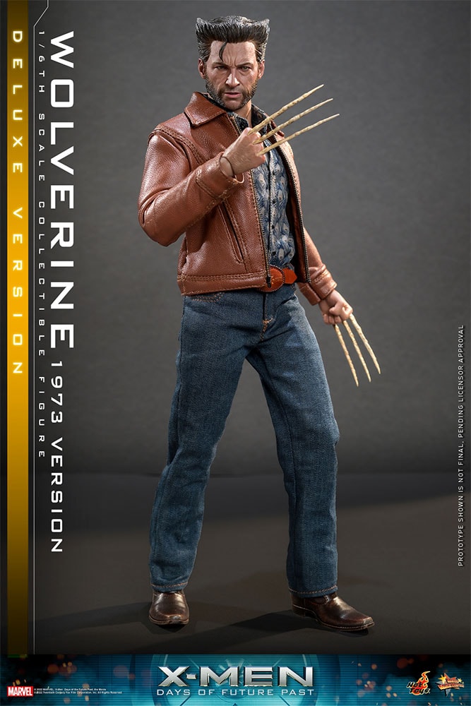 Marvel Wolverine (1973 Version) (Deluxe Version) Sixth Scale Figure - Prototype Shown View 5