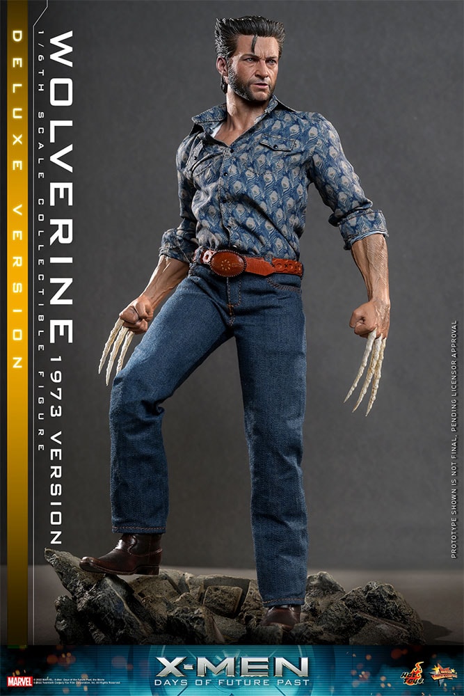 Marvel Wolverine (1973 Version) (Deluxe Version) (Special Edition) Sixth Scale Figure  Exclusive Edition - Prototype Shown View 4