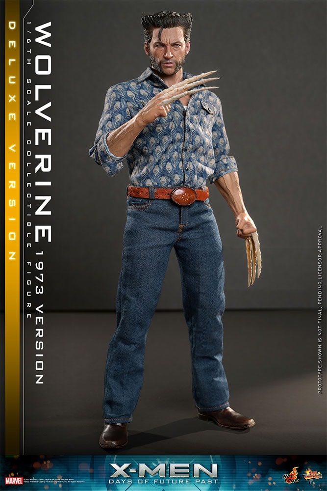 Marvel Wolverine (1973 Version) (Deluxe Version) (Special Edition) Sixth Scale Figure  Exclusive Edition - Prototype Shown View 5
