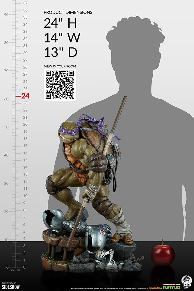 Teenage Mutant Ninja Turtles Donatello 1:3 Scale Statue  Collector Edition - Prototype Shown View 5