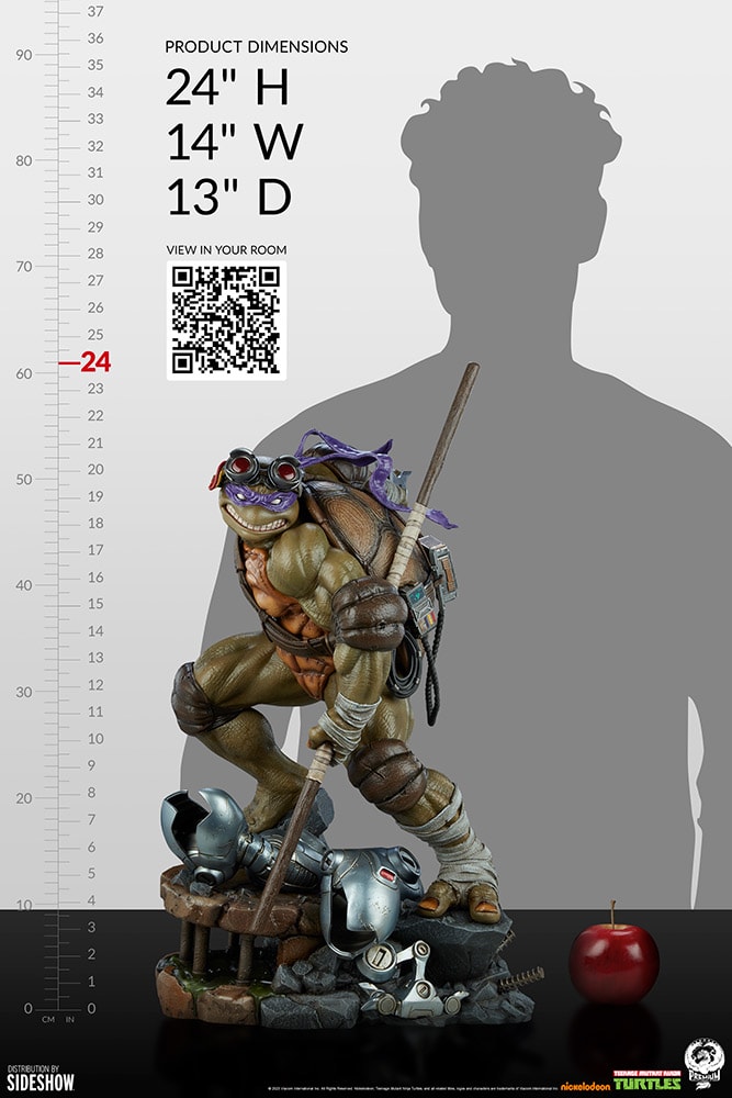 Teenage Mutant Ninja Turtles Donatello (Deluxe Edition) 1:3 Scale Statue - Prototype Shown View 3