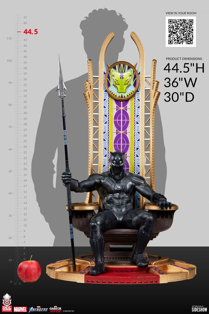 Marvel Black Panther 1:3 Scale Statue - Prototype Shown View 3