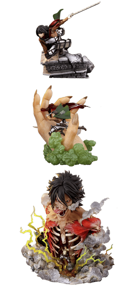 Attack on Titan - Hope for Humanity Diorama by Kinetiquettes
