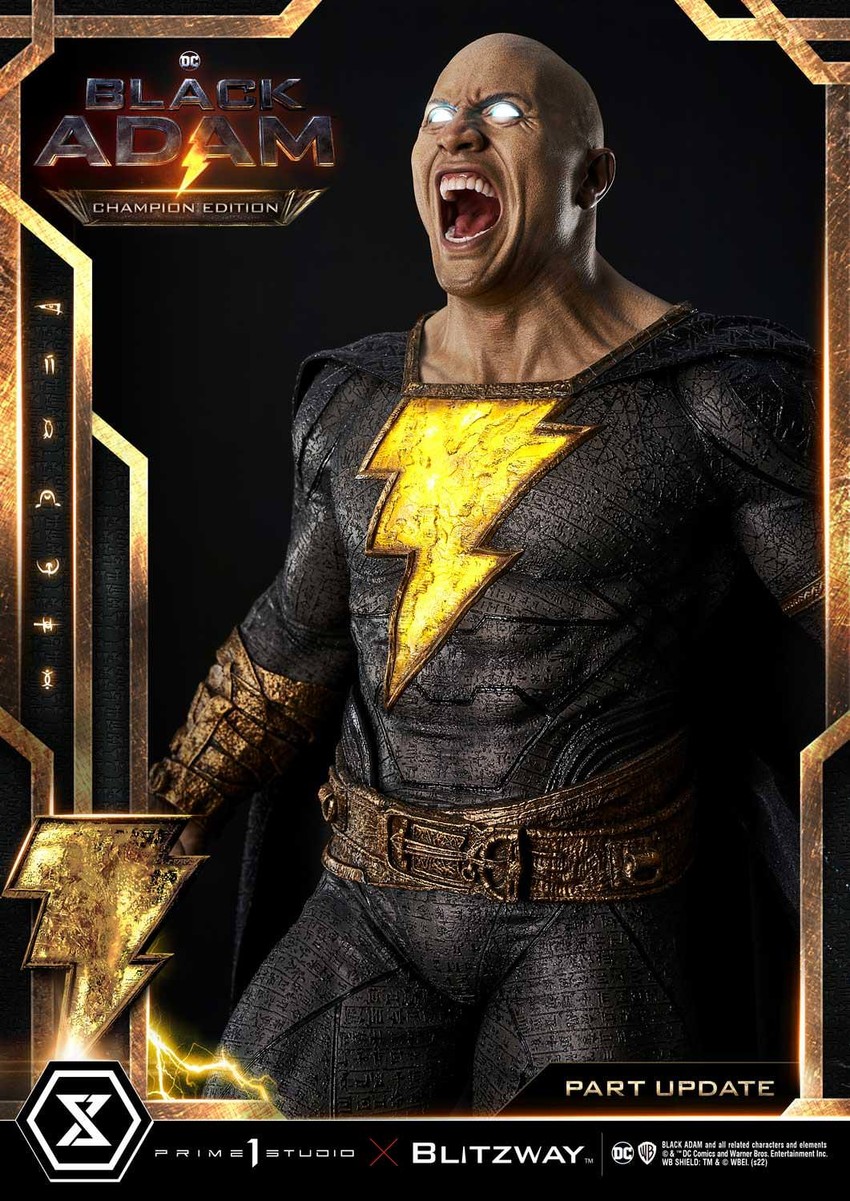 DC Comics Black Adam (Champion Edition) 1:3 Scale Statue - Prototype Shown View 4