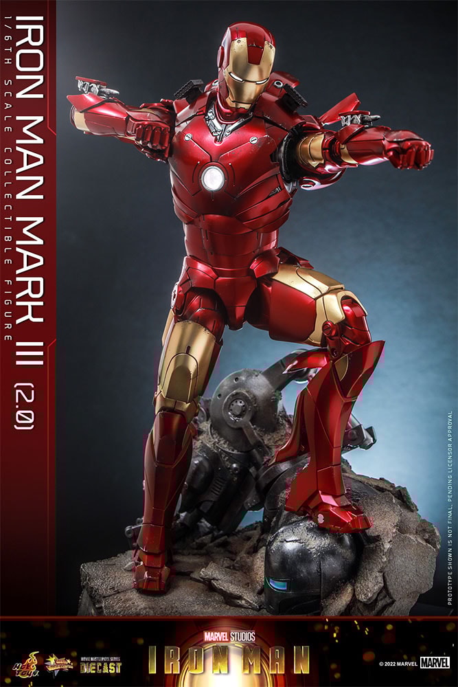 Iron Man Mark III (2.0) (Special Edition) Exclusive Edition - Prototype Shown View 1