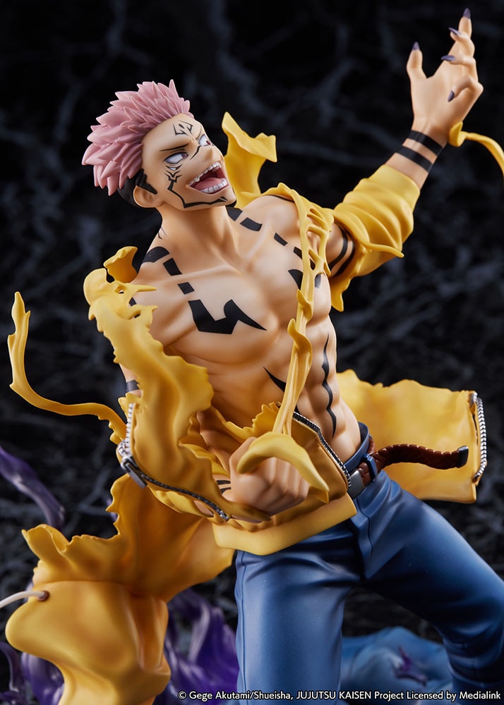 Jujutsu Kaisen Sukuna Collectible Figure - Prototype Shown View 3