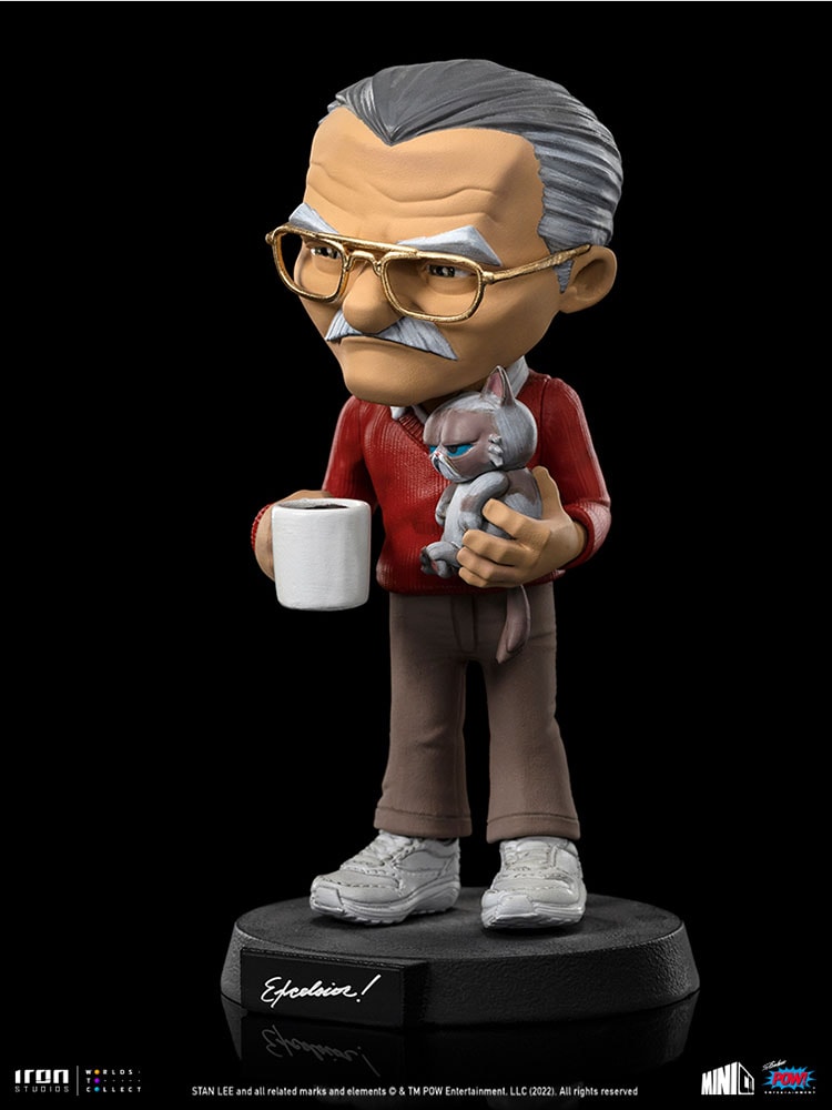 Stan Lee with Grumpy Cat Mini Co.- Prototype Shown