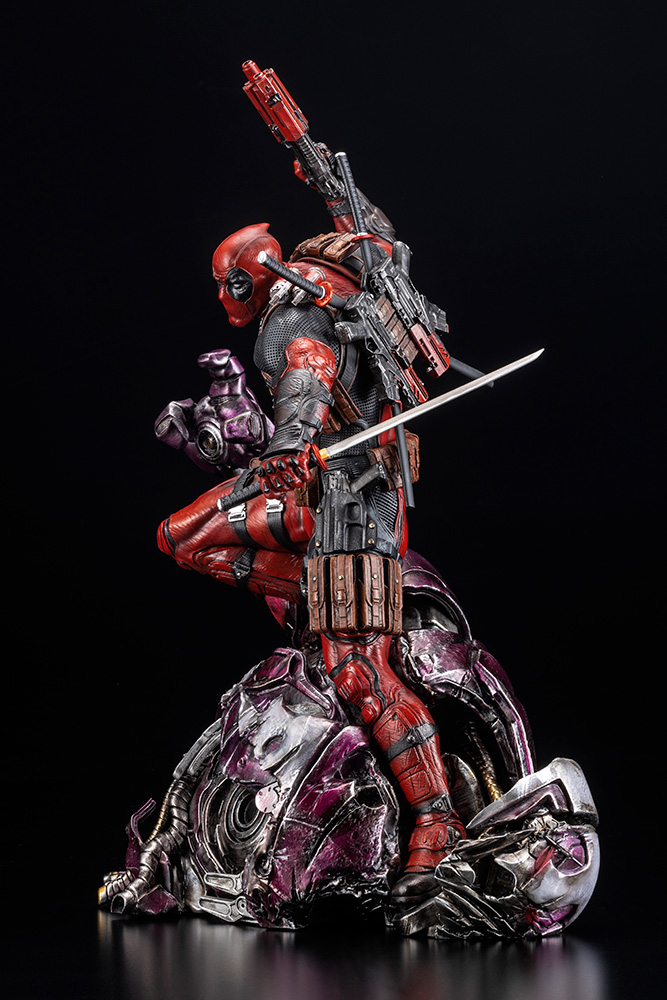 Marvel Deadpool Statues - Prototype Shown View 4